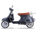 Klassisk Vespa-lignende Scooter gass Moped Sliver 